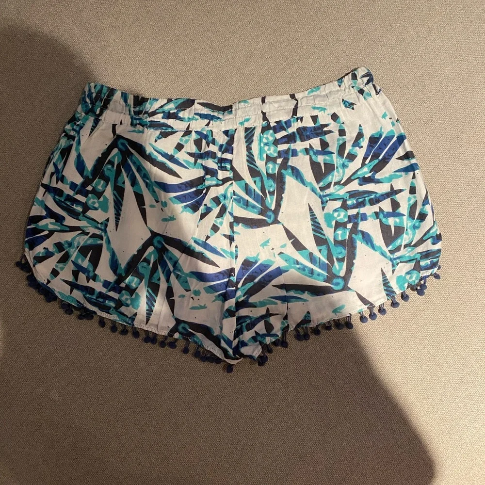Scoop NYC Pom Pom detailed shorts size small - Picture 2 of 5